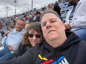 Kevin attended NASCAR Cup Series Race at Darlington Raceway on May 8th 2022 via VetTix 