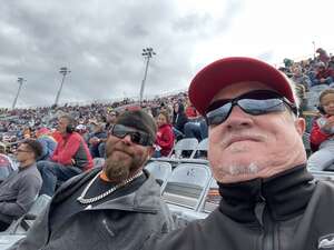 Lonnie attended NASCAR Cup Series Race at Darlington Raceway on May 8th 2022 via VetTix 