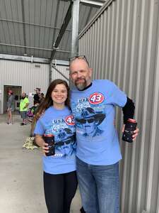 James attended NASCAR Cup Series Race at Darlington Raceway on May 8th 2022 via VetTix 