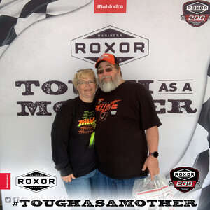 Mitchell attended NASCAR Cup Series Race at Darlington Raceway on May 8th 2022 via VetTix 