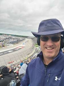 Kenneth attended NASCAR Cup Series Race at Darlington Raceway on May 8th 2022 via VetTix 
