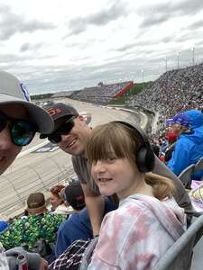 Randle attended NASCAR Cup Series Race at Darlington Raceway on May 8th 2022 via VetTix 