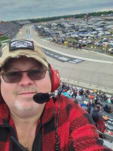 Jeff attended NASCAR Cup Series Race at Darlington Raceway on May 8th 2022 via VetTix 