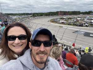 Andrew attended NASCAR Cup Series Race at Darlington Raceway on May 8th 2022 via VetTix 