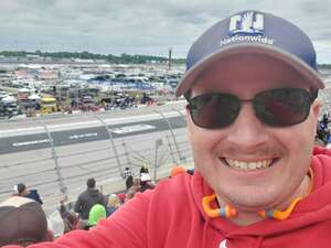 Travis attended NASCAR Cup Series Race at Darlington Raceway on May 8th 2022 via VetTix 