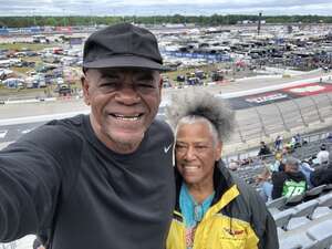 Christopher attended NASCAR Cup Series Race at Darlington Raceway on May 8th 2022 via VetTix 