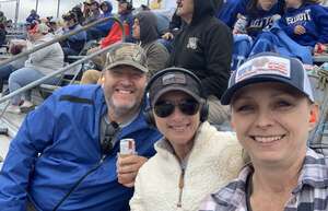 Beth attended NASCAR Cup Series Race at Darlington Raceway on May 8th 2022 via VetTix 