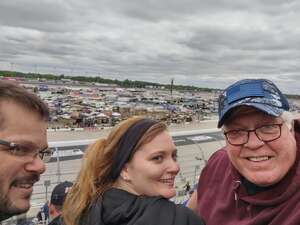 Ted attended NASCAR Cup Series Race at Darlington Raceway on May 8th 2022 via VetTix 