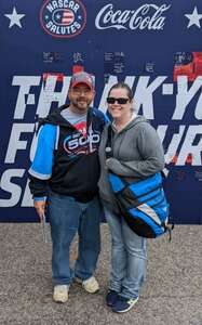 Jason attended NASCAR Cup Series Race at Darlington Raceway on May 8th 2022 via VetTix 