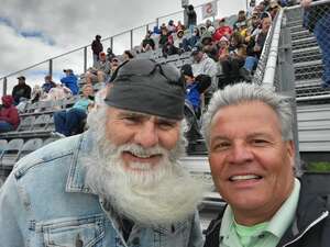 Wilson attended NASCAR Cup Series Race at Darlington Raceway on May 8th 2022 via VetTix 