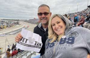 Tim attended NASCAR Cup Series Race at Darlington Raceway on May 8th 2022 via VetTix 
