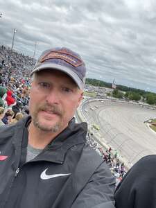 Larry attended NASCAR Cup Series Race at Darlington Raceway on May 8th 2022 via VetTix 