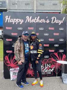 Chris attended NASCAR Cup Series Race at Darlington Raceway on May 8th 2022 via VetTix 