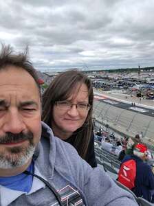 Kimberly attended NASCAR Cup Series Race at Darlington Raceway on May 8th 2022 via VetTix 