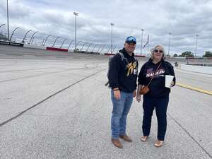 Eric attended NASCAR Cup Series Race at Darlington Raceway on May 8th 2022 via VetTix 