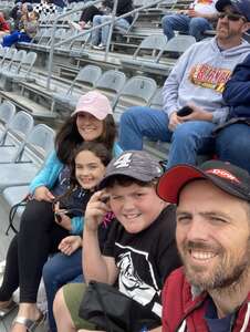 Lance attended NASCAR Cup Series Race at Darlington Raceway on May 8th 2022 via VetTix 