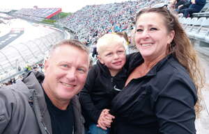 George attended NASCAR Cup Series Race at Darlington Raceway on May 8th 2022 via VetTix 