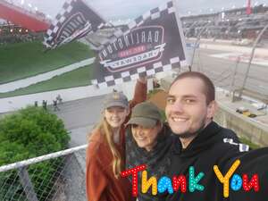 D Law attended NASCAR Cup Series Race at Darlington Raceway on May 8th 2022 via VetTix 