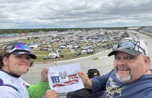 Simmie attended NASCAR Cup Series Race at Darlington Raceway on May 8th 2022 via VetTix 