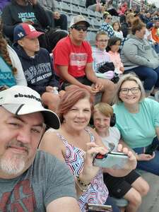 Peter attended NASCAR Cup Series Race at Darlington Raceway on May 8th 2022 via VetTix 