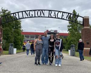 Christopher attended NASCAR Cup Series Race at Darlington Raceway on May 8th 2022 via VetTix 