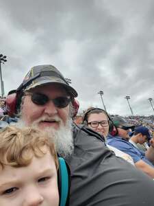 Jimmy attended NASCAR Cup Series Race at Darlington Raceway on May 8th 2022 via VetTix 