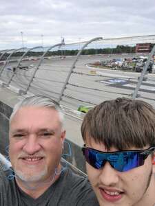 Daniel attended NASCAR Cup Series Race at Darlington Raceway on May 8th 2022 via VetTix 