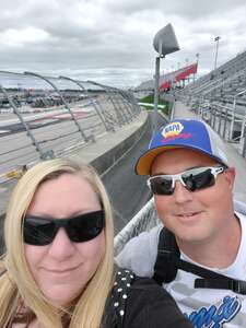Jennifer attended NASCAR Cup Series Race at Darlington Raceway on May 8th 2022 via VetTix 