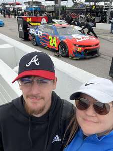 Jeffrey attended NASCAR Cup Series Race at Darlington Raceway on May 8th 2022 via VetTix 
