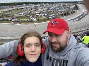 Roger attended NASCAR Cup Series Race at Darlington Raceway on May 8th 2022 via VetTix 