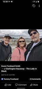 Jim attended NASCAR Cup Series Race at Darlington Raceway on May 8th 2022 via VetTix 