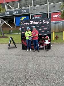 Cole attended NASCAR Cup Series Race at Darlington Raceway on May 8th 2022 via VetTix 