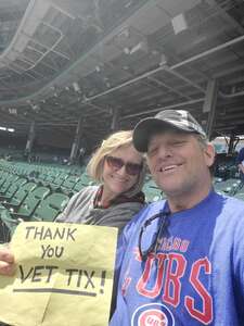 Brian attended Chicago Cubs - MLB vs Arizona Diamondbacks on May 22nd 2022 via VetTix 