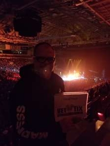 JOHN attended Shinedown: the Revolution's Live Tour on Apr 8th 2022 via VetTix 
