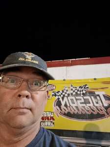 brad attended Tucson Speedway - Hobby Stock Hustle - NASCAR on Apr 9th 2022 via VetTix 