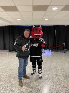 Vincent attended New Jersey Devils - NHL on Apr 3rd 2022 via VetTix 
