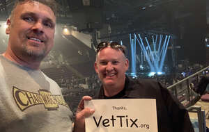 Lucien attended Megadeth and Lamb of God on Apr 12th 2022 via VetTix 