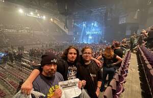 EM attended Megadeth and Lamb of God on Apr 12th 2022 via VetTix 