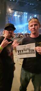 Sandmann attended Megadeth and Lamb of God on Apr 12th 2022 via VetTix 