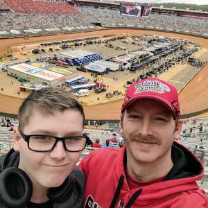 James attended 2022 Food City Dirt Race - NASCAR Cup Series on Apr 17th 2022 via VetTix 