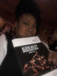 Esther attended Alvin Ailey American Dance Theater on Apr 8th 2022 via VetTix 