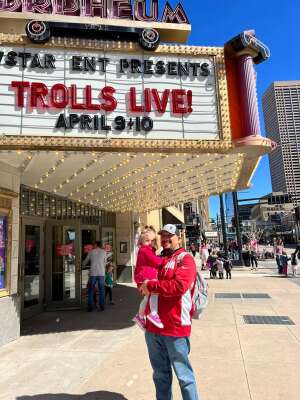 Jay attended Trolls Live! on Apr 9th 2022 via VetTix 