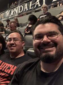 Efrem attended Megadeth and Lamb of God on Apr 9th 2022 via VetTix 