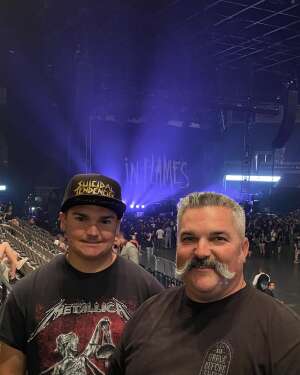 Joshua attended Megadeth and Lamb of God on Apr 9th 2022 via VetTix 
