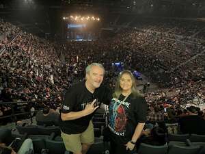 Arnold attended Megadeth and Lamb of God on Apr 9th 2022 via VetTix 