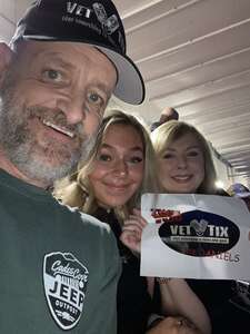 Charles attended Zac Brown Band: Out in the Middle Tour on Apr 22nd 2022 via VetTix 