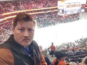 JACOB attended Philadelphia Flyers - NHL vs Anaheim Ducks on Apr 9th 2022 via VetTix 