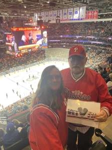 Randy attended Philadelphia Flyers - NHL on Apr 9th 2022 via VetTix 