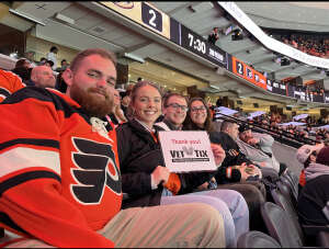 Gail attended Philadelphia Flyers - NHL on Apr 9th 2022 via VetTix 