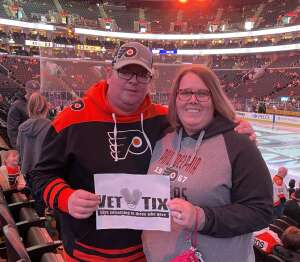 Brian attended Philadelphia Flyers - NHL on Apr 9th 2022 via VetTix 